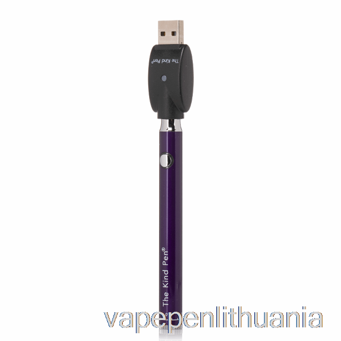 Tipo Rašiklis Twist Vv 510 Akumuliatoriaus Purpurinis Vape Skystis